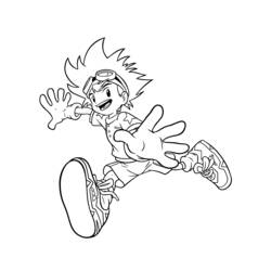 Coloring page: Digimon (Cartoons) #51437 - Free Printable Coloring Pages
