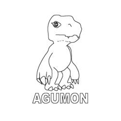 Coloring page: Digimon (Cartoons) #51455 - Free Printable Coloring Pages