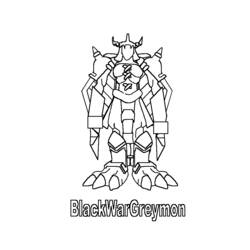 Coloring page: Digimon (Cartoons) #51461 - Free Printable Coloring Pages