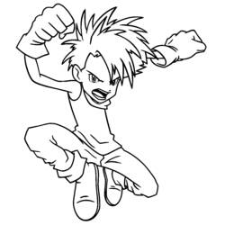 Coloring page: Digimon (Cartoons) #51501 - Free Printable Coloring Pages