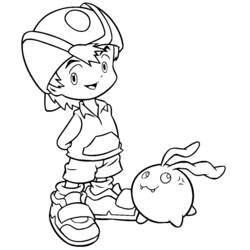 Coloring page: Digimon (Cartoons) #51502 - Free Printable Coloring Pages