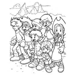 Coloring page: Digimon (Cartoons) #51515 - Free Printable Coloring Pages