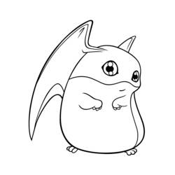 Coloring page: Digimon (Cartoons) #51518 - Printable coloring pages