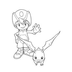 Coloring page: Digimon (Cartoons) #51530 - Free Printable Coloring Pages
