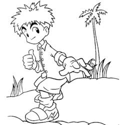 Coloring page: Digimon (Cartoons) #51550 - Free Printable Coloring Pages