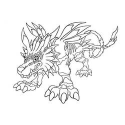 Coloring page: Digimon (Cartoons) #51558 - Free Printable Coloring Pages