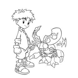 Coloring page: Digimon (Cartoons) #51567 - Free Printable Coloring Pages