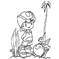 Coloring page: Digimon (Cartoons) #51584 - Free Printable Coloring Pages