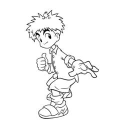 Coloring page: Digimon (Cartoons) #51603 - Free Printable Coloring Pages