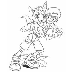 Coloring page: Digimon (Cartoons) #51607 - Free Printable Coloring Pages