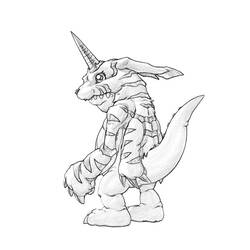 Coloring page: Digimon (Cartoons) #51619 - Free Printable Coloring Pages