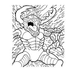 Coloring page: Digimon (Cartoons) #51645 - Printable coloring pages