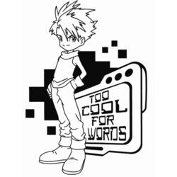 Coloring page: Digimon (Cartoons) #51659 - Free Printable Coloring Pages
