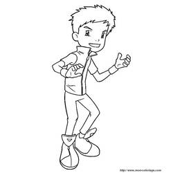 Coloring page: Digimon (Cartoons) #51698 - Free Printable Coloring Pages