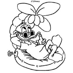 Coloring page: Donald Duck (Cartoons) #30126 - Free Printable Coloring Pages