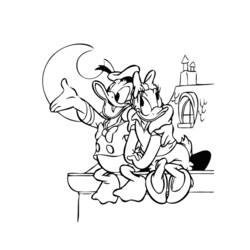 Coloring page: Donald Duck (Cartoons) #30141 - Free Printable Coloring Pages