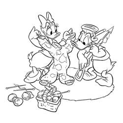 Coloring page: Donald Duck (Cartoons) #30145 - Free Printable Coloring Pages