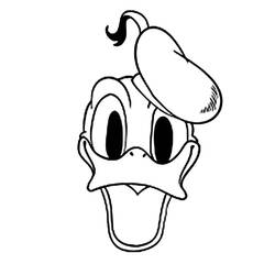 Coloring page: Donald Duck (Cartoons) #30172 - Printable coloring pages