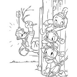Coloring page: Donald Duck (Cartoons) #30204 - Free Printable Coloring Pages