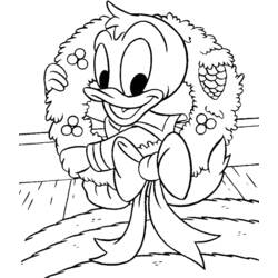 Coloring page: Donald Duck (Cartoons) #30216 - Free Printable Coloring Pages