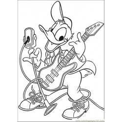 Coloring page: Donald Duck (Cartoons) #30218 - Free Printable Coloring Pages