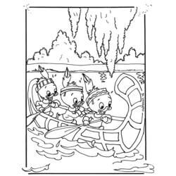 Coloring page: Donald Duck (Cartoons) #30221 - Free Printable Coloring Pages