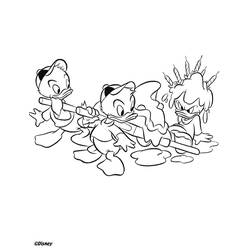 Coloring page: Donald Duck (Cartoons) #30239 - Free Printable Coloring Pages