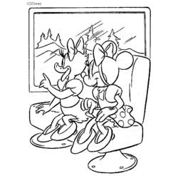 Coloring page: Donald Duck (Cartoons) #30240 - Free Printable Coloring Pages