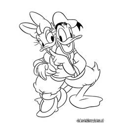 Coloring page: Donald Duck (Cartoons) #30259 - Free Printable Coloring Pages