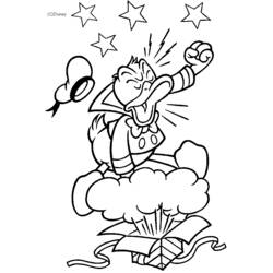 Coloring page: Donald Duck (Cartoons) #30275 - Free Printable Coloring Pages