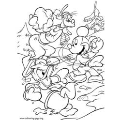 Coloring page: Donald Duck (Cartoons) #30309 - Free Printable Coloring Pages