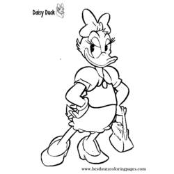 Coloring page: Donald Duck (Cartoons) #30328 - Printable coloring pages