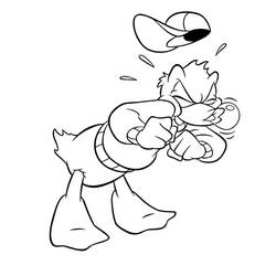 Coloring page: Donald Duck (Cartoons) #30329 - Free Printable Coloring Pages