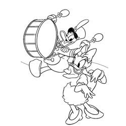 Coloring page: Donald Duck (Cartoons) #30332 - Free Printable Coloring Pages