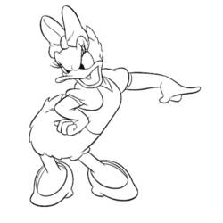 Coloring page: Donald Duck (Cartoons) #30339 - Free Printable Coloring Pages