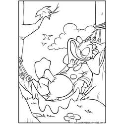 Coloring page: Donald Duck (Cartoons) #30340 - Free Printable Coloring Pages