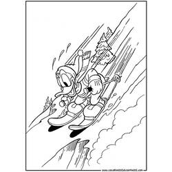 Coloring page: Donald Duck (Cartoons) #30342 - Free Printable Coloring Pages