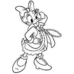 Coloring page: Donald Duck (Cartoons) #30370 - Free Printable Coloring Pages