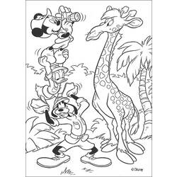 Coloring page: Donald Duck (Cartoons) #30384 - Free Printable Coloring Pages