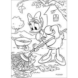 Coloring page: Donald Duck (Cartoons) #30451 - Free Printable Coloring Pages