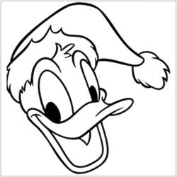 Coloring page: Donald Duck (Cartoons) #30454 - Free Printable Coloring Pages