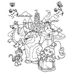 Coloring page: Dora the Explorer (Cartoons) #29749 - Free Printable Coloring Pages