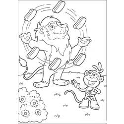 Coloring page: Dora the Explorer (Cartoons) #29752 - Free Printable Coloring Pages