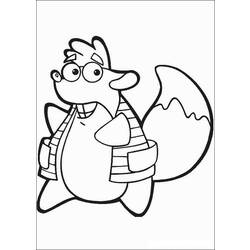 Coloring page: Dora the Explorer (Cartoons) #29759 - Free Printable Coloring Pages