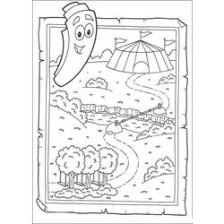 Coloring page: Dora the Explorer (Cartoons) #29791 - Free Printable Coloring Pages