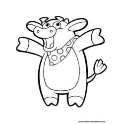Coloring page: Dora the Explorer (Cartoons) #29794 - Free Printable Coloring Pages