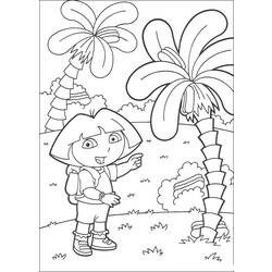 Coloring page: Dora the Explorer (Cartoons) #29828 - Free Printable Coloring Pages