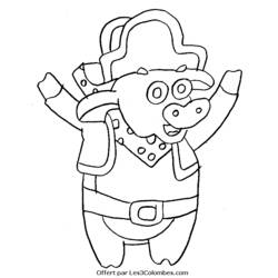 Coloring page: Dora the Explorer (Cartoons) #30009 - Free Printable Coloring Pages