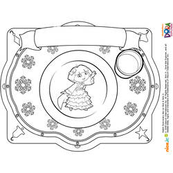 Coloring page: Dora the Explorer (Cartoons) #30087 - Free Printable Coloring Pages