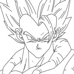 Coloring page: Dragon Ball Z (Cartoons) #38464 - Free Printable Coloring Pages